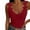 Red, variant on Women Summer Tops Women's Summer Sexy Tops Lace Sleeveless Solid Color Beach Fashion Tank Blouse Bra 30 Top Top Women Sexy Cropped Thick Strap Business Size 13 Girl Size 13 Cute Saying for Red 2XL