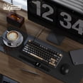 thumbnail image 2 of RK ROYAL KLUDGE R75 Wired Gaming Keyboard with Volume Knob, 75% Mechanical Gaming Keyboard Custom Gasket Mount with MDA Profile PBT Keycaps, QMK/VIA,, 2 of 8