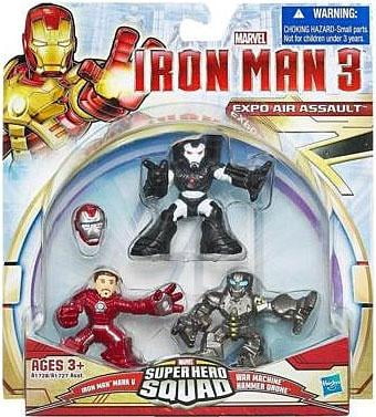 super hero squad iron man toys