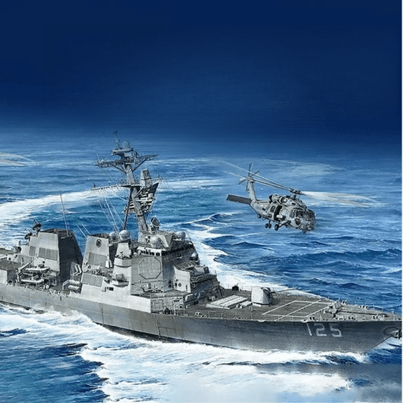 HOBBY S3001 1/350 DDG-125 Jack.H.Lucas Destroyer Assembly Model Kit