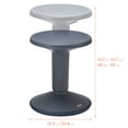 thumbnail image 3 of SitWell Wobble Stool, Adjustable Height, 3 of 10