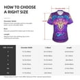 thumbnail image 4 of Yiaed Elephant in Tribal Style Print Women's T Shirt V-Neck Short Sleeve Shirt Casual Breathable Tee Summer Tops-XX-Large, 4 of 5