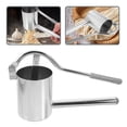 thumbnail image 5 of HERFIER 1pc Household Noodle Maker Kitchen Stainless Steel Noodle Press Machine (Silver) 8.65x6.29x2.95in, 5 of 8