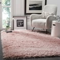 thumbnail image 2 of SAFAVIEH Polar Abbot Solid Shag Area Rug, Light Pink, 2'3" x 4', 2 of 6