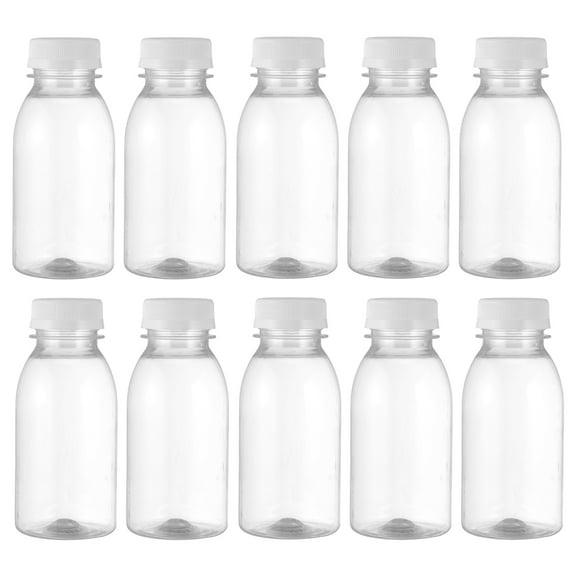 Bottles Juice Mini Water Fridge Containers Box Juicing Lids Refillable Empty Clear Reusable Shot Caps Oz 4 Small Bottle