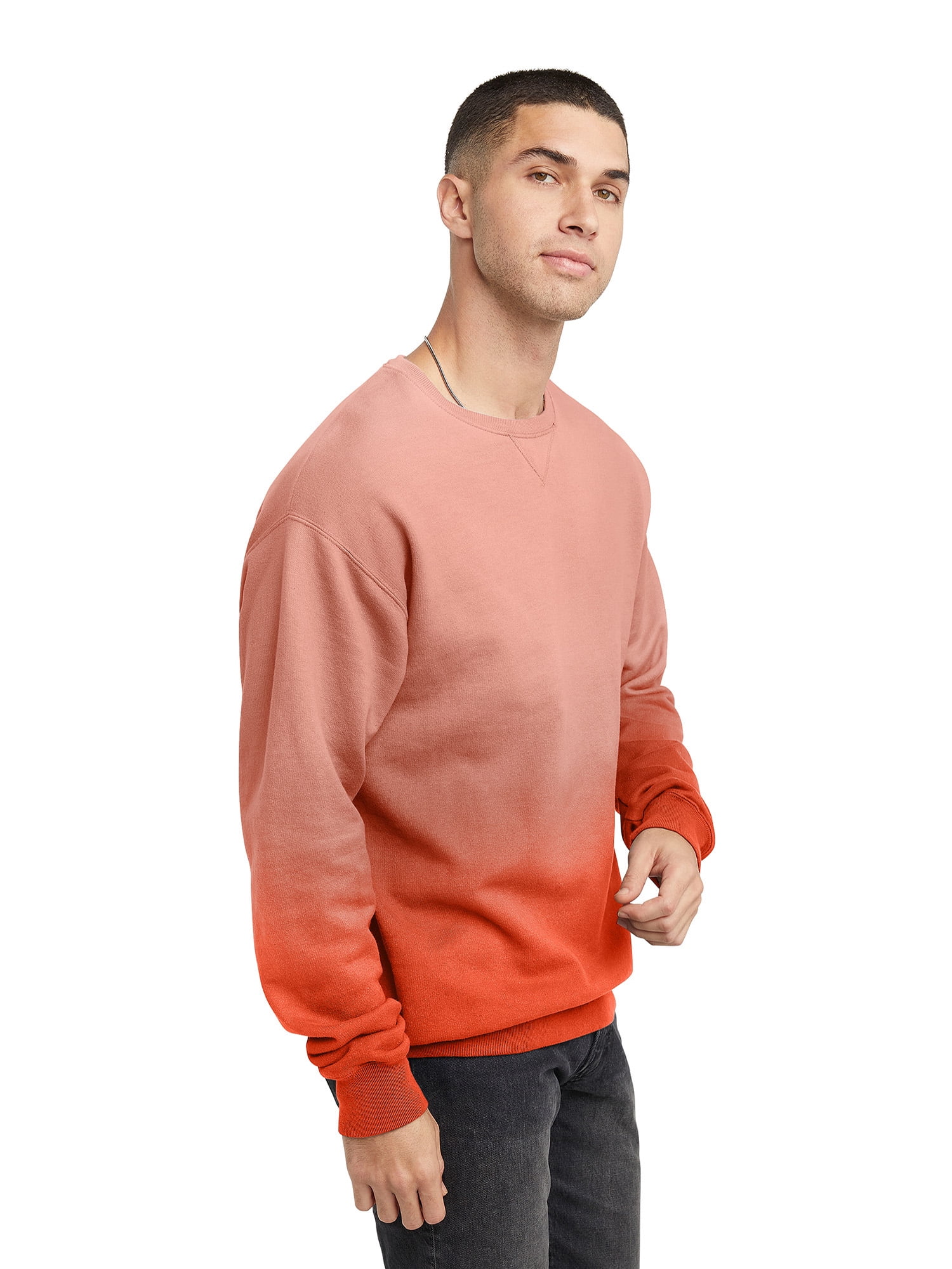 Hanes Originals Men’s Garment Dyed Fleece Sweatshirt, Sizes S-3XL