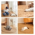 thumbnail image 3 of BYNNIX Sweat Absorbent Straw Pad Straw Braided Area Rug for Breathable Straw Mat for Exercise Office Outdoor Relaxation, 3 of 17