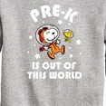 thumbnail image 3 of Peanuts - Pre-K Out Of This World - Toddler And Youth Crewneck Fleece Sweatshirt, 3 of 6