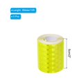 thumbnail image 2 of Uxcell Reflective Tape, 3 Pack 2 INx10 FT Waterproof Adhesive Safety Tape for Cars Trucks, Fluorescent Yellow, 2 of 6