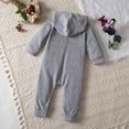 thumbnail image 6 of Wonitaaizi Baby Clothing Newborn Infant Baby Boy I Love Mama Romper Funny Jumpsuit Newborn Unisex Outfit (0-3 Months,Grey), 6 of 7