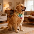 thumbnail image 4 of Funny Football Bandanas Triangle Reversible Scarf Bibs For Adjustable Puppy Birthday Party For Cat Lovers, 4 of 5