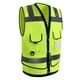 thumbnail image 5 of Reflecterend Veiligheidsvest Hoge Zichtbaarheid Mouwloos Veiligheidshirt Taille Cola  Chaleco reflectante de seguridad, 5 of 8