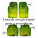thumbnail image 4 of Tapete PARA Automovil Metalizado Cromo 4 Piezas American World Accessories, 4 of 11