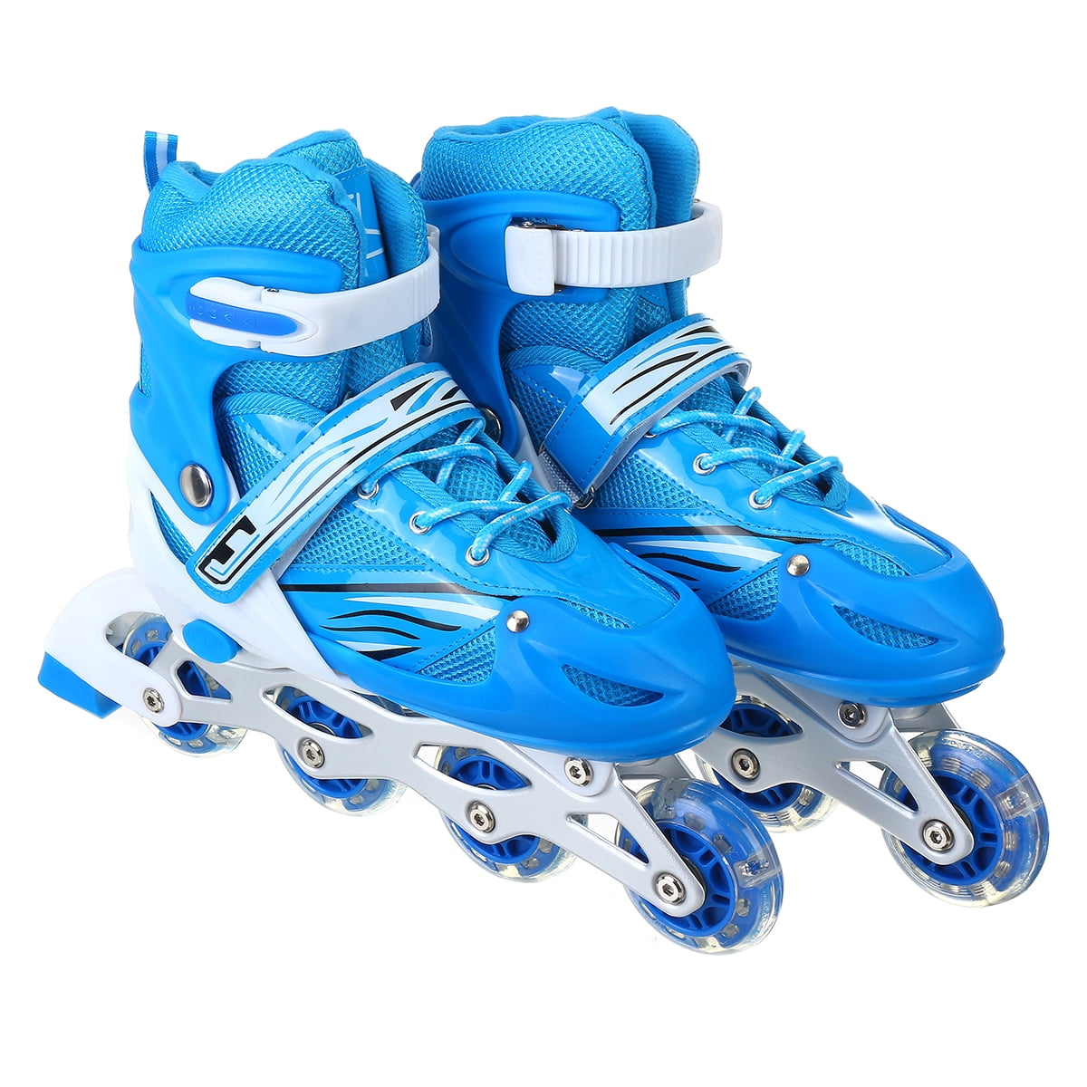 Inline Skates for Boys Girls Kids, Adjustable Skates Outdoor Blades