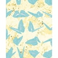 thumbnail image 2 of Kimberly, Allen 15x18 Gold Ornate Wood Framed with Double Matting Museum Art Print Titled - Butterflies in Motion 2, 2 of 4