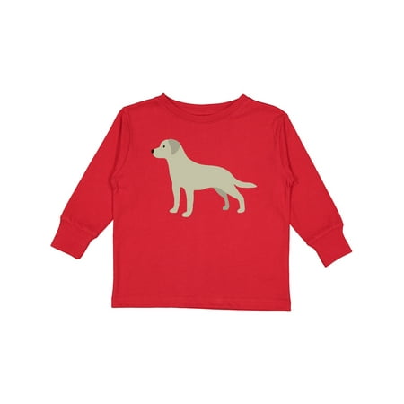 

Inktastic Labrador Gift Toddler Boy or Toddler Girl Long Sleeve T-Shirt