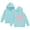 Mint Green, variant on LINGLANG Jesus Loves You Hoodies for Girls Trendy Cute Christian Letter Print Sweatshirts Casual Tops with Pockets