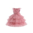thumbnail image 6 of GXFC Big Girls Ball Gown Princess Dress 4 5 6 7 8 10 11 12 13T Kids Girls Sleeveless Tulle Formal Dress Headband Evening Party Clothing for Children Girls, 6 of 9