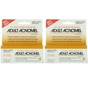 2 Pack Adult Acnomel Tinted Cream Acne Medication 1.30 Oz 36 G Each