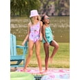 thumbnail image 5 of Justice Girls One Piece Center Cinched Swimsuit, sizes XS-XL, 5 of 7