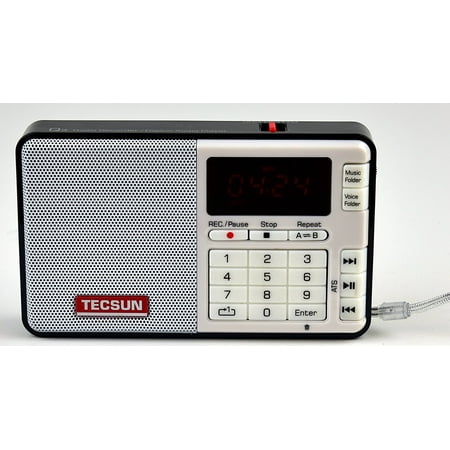 Tecsun Q3 High Sound Quality FM Radio with MP3 Player and Recorder - (Best Sound Quality Radio)