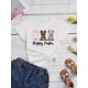 thumbnail image 1 of Camiseta estampada de conejito de Pascua para niña: algodón suave, cuello redondo, manga corta, informal, para divertirse al aire libre en verano., 1 of 6