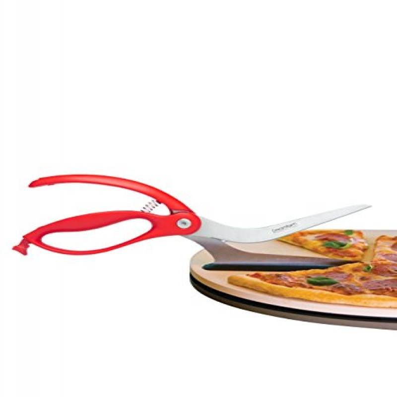 Dreamfarm Scizza - Pizza Scissors, Non-Stick And Pizza Stone Safe Pizza ...