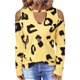 thumbnail image 1 of Blusa de manga larga con estampado hueco para mujer, informal, holgada, con hombros descubiertos, para el trabajo, 1 of 5