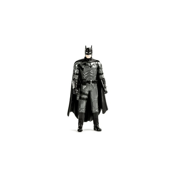 Jada 32504 1-18 Scale Batmobile Matt Black with Lights with Batman