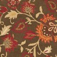 thumbnail image 3 of SAFAVIEH Blossom Madelyn Floral Flowers Wool Area Rug, Brown/Multi, 2'6" x 4', 3 of 3