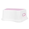 thumbnail image 3 of Plastic Stool Toilet Footstool for Home Use Comfortable Load-Bearing Pink Material 1Pcs, 3 of 5