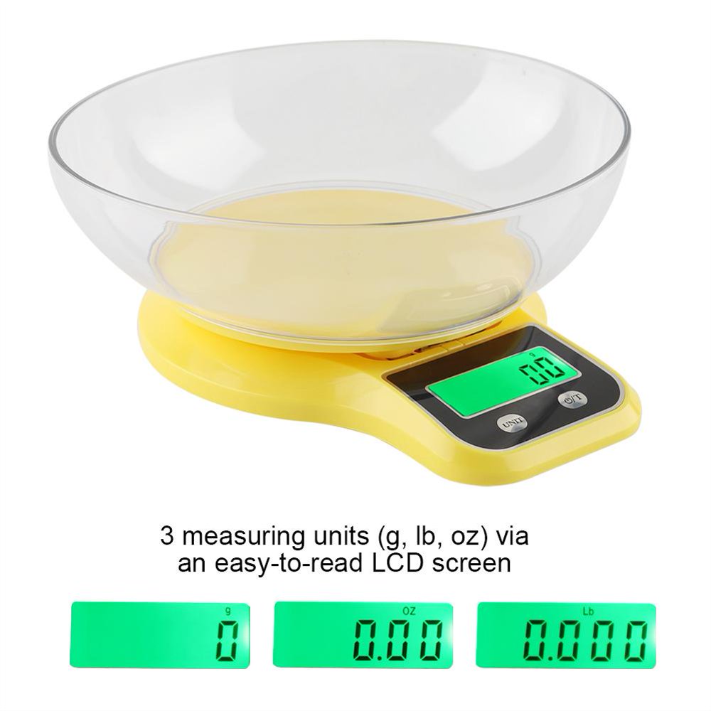 YLSHRF Multifunction Weight Scale,Food Scale,WHB21LW Kitchen Food
