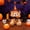TX812, variant on Oso de peluche de Halloween y adorno decorativo caprichoso de Halloween. vintage halloween decor
