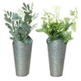 thumbnail image 7 of Visland Metal Farmhouse Flower Vases - Rustic Decorative French Flower Bucket Pots for Wedding Table Centerpiece Decorations, Home Decor, 7 of 7