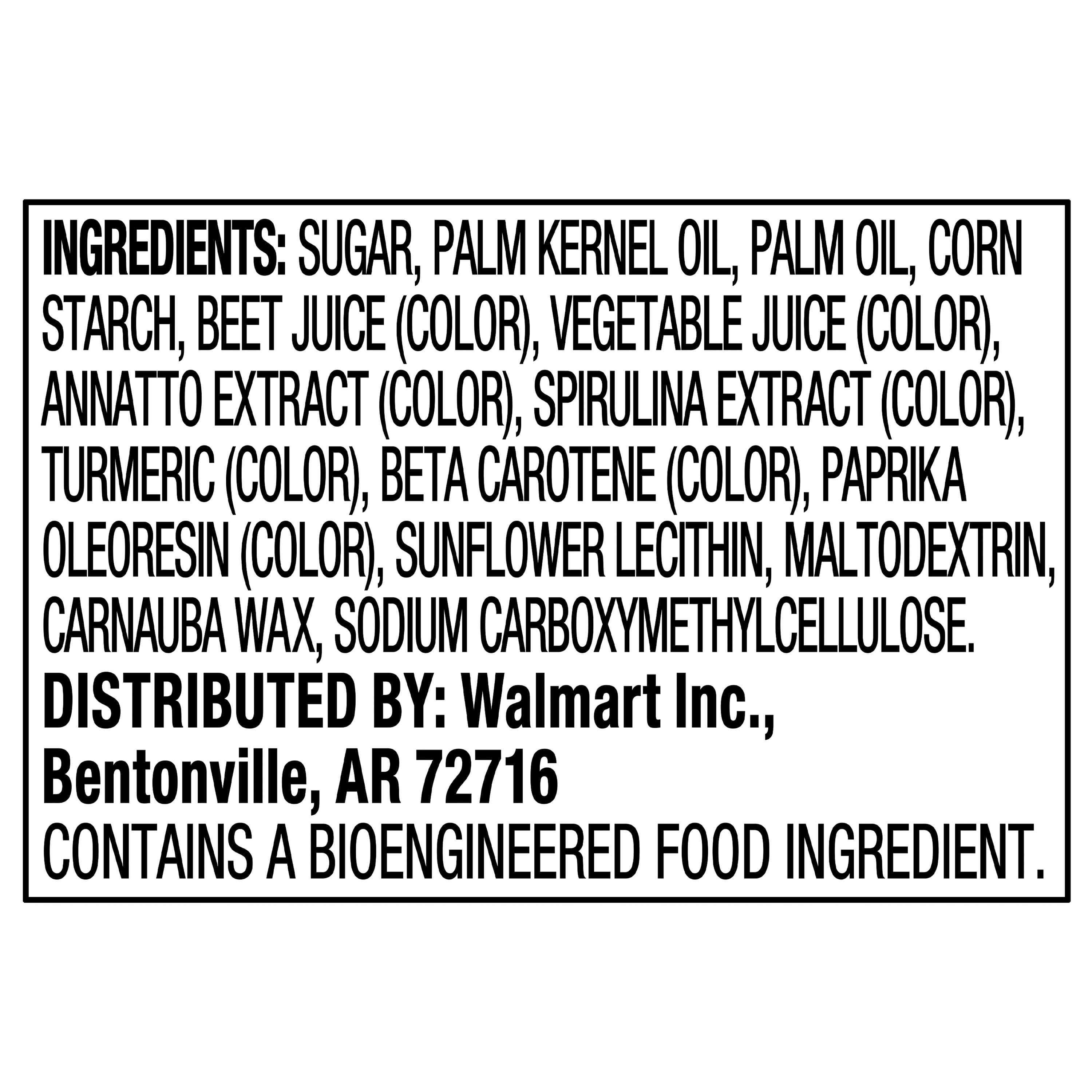 (6 pack) Great Value Natural Rainbow Sprinkles, 2.5 oz