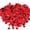Red, variant on Multicolor Metallic Foil Confetti(0.59 inch) Round Dots Glitter Rainbow Table Confetti for Party Wedding Decorations,2.11 OZ per pack