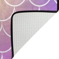 thumbnail image 4 of SKYSONIC Trendy Gradient Fish Scale Lightweight Carpet Mats Area Soft Rugs Floor Mat Doormat Decoration for Rooms Entrance 36x24 inches, 4 of 6