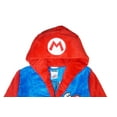 thumbnail image 3 of SUPER MARIO Boys Costume Plush Robe (Mario, 10-12), 3 of 6