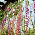 thumbnail image 5 of Bobasndm Flower Wall Backdrop,Artificial Flower Vines,Silk Wisteria Vine Ratta, Hanging Flower for Home Garden Arrangement or Wedding Decoration, 5 of 9