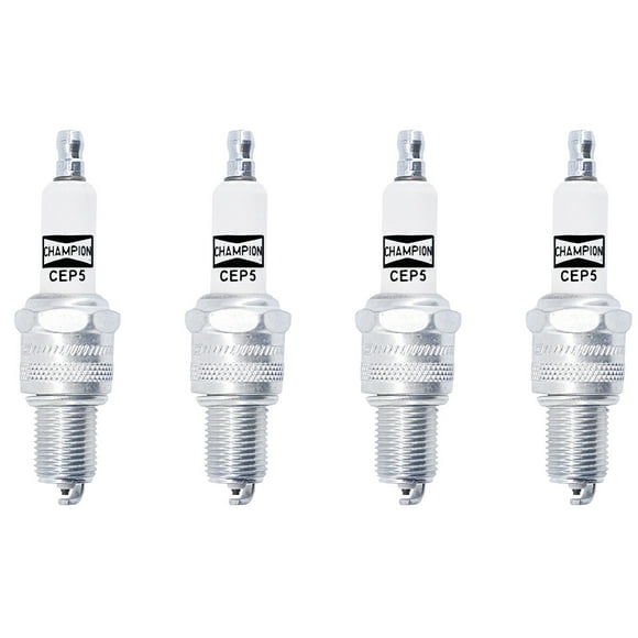 Juego 4 Bujías de Encendido CHAMPION Idea 2008 A 2009 Fiat L4 1.8L Eon Power