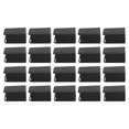 thumbnail image 1 of 20 protectores de esquinas en forma de U, material de silicona, flexibles y duraderos, protectores de parachoques para esquinas de muebles para bebé, color negro, 1 of 9