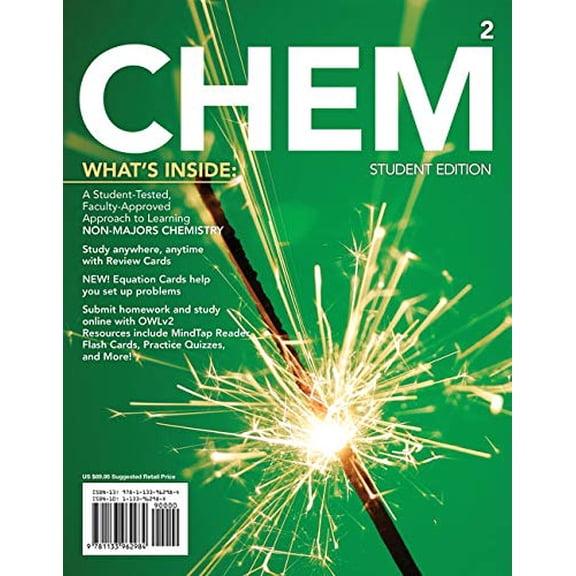 Pre-Owned CHEM2: Chemistry in Your World, 9781133963905, 1133963900, Paperback, 2 edition