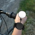 thumbnail image 3 of HEALEEP Rearview Mirror for Bikes Black ABS Round Design 1Pcs, 3 of 7