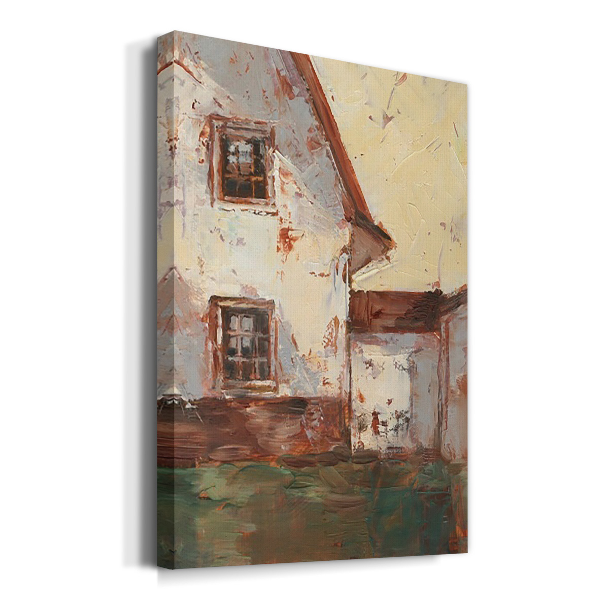 Sunlit Barn I Premium Gallery Wrapped Canvas - Ready to Hang