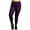 Purple, variant on LAVRA Plus Size Leggings For Women | High Waist Workout Stretchy Yoga Pants | Womens Thermal Winter Full Length Spandex Leggings & Athletic Pants