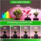 thumbnail image 1 of 2X Luz de Cultivo, Luz LED de Espectro para Plantas de Interior, Luz de Cultivo de Ajustable para el Crecimiento de Flores y Plantas Bonsái, 1 of 5