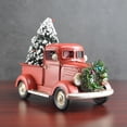 thumbnail image 3 of Decoración de Navidad Colcomx camión rojo 21x11x16cm, 3 of 7
