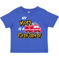 thumbnail image 3 of Inktastic My Mom is a Firefighter with Fire Truck Boys or Girls Toddler T-Shirt, 3 of 5