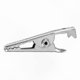 thumbnail image 3 of 100 Pack Mini Alligator Clips, 27mm Silver-Plated Spring Clamps for Electrical Testing, 3 of 5