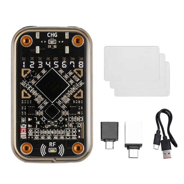 Chameleon Ultra RFID Smart Chip Reader+3xUID Card Contactless Smart Card Emulator 125Khz 13.56Mhz Badge Decode